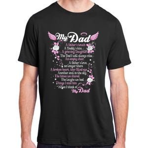 My Dad Is My Guardian Angel Daddy's Father's Memories Gift Adult ChromaSoft Performance T-Shirt