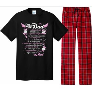 My Dad Is My Guardian Angel Daddy's Father's Memories Gift Pajama Set