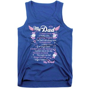 My Dad Is My Guardian Angel Daddy's Father's Memories Gift Tank Top