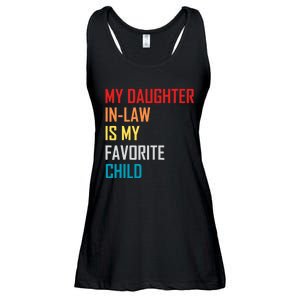 My Daughter In Law Is My Favorite Child Retro Family Humor Ladies Essential Flowy Tank