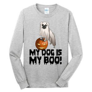 My Dog Is My Boo Halloween Day Scary Great Gift Tall Long Sleeve T-Shirt