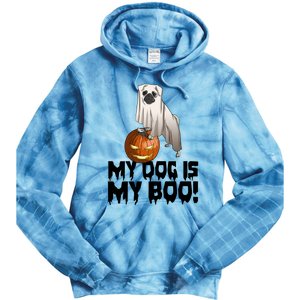 My Dog Is My Boo Halloween Day Scary Great Gift Tie Dye Hoodie