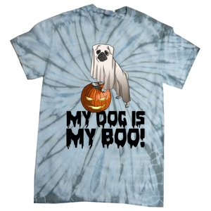 My Dog Is My Boo Halloween Day Scary Great Gift Tie-Dye T-Shirt