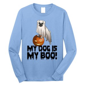 My Dog Is My Boo Halloween Day Scary Great Gift Long Sleeve Shirt