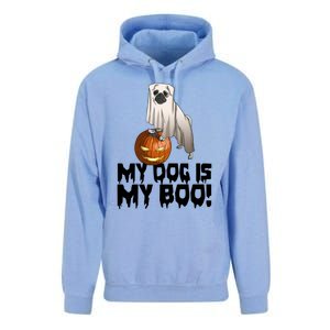 My Dog Is My Boo Halloween Day Scary Great Gift Unisex Surf Hoodie