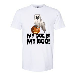 My Dog Is My Boo Halloween Day Scary Great Gift Softstyle CVC T-Shirt