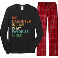 My Daughter In Law Is My Favorite Child Long Sleeve Pajama Set