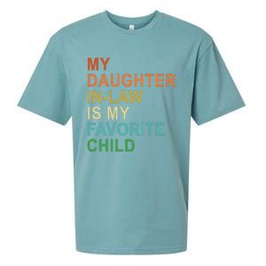 My Daughter In Law Is My Favorite Child Sueded Cloud Jersey T-Shirt