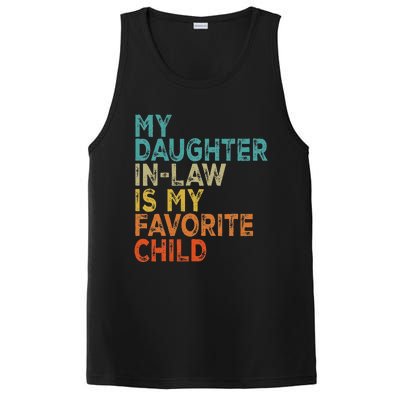 My Daughter In Law Is My Favorite Child Retro Vintage PosiCharge Competitor Tank