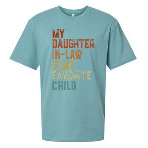 My Daughter In Law Is My Favorite Child Father's Day in Law Sueded Cloud Jersey T-Shirt