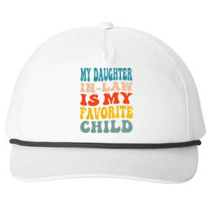 My Daughter In Law Is My Favorite Child Snapback Five-Panel Rope Hat