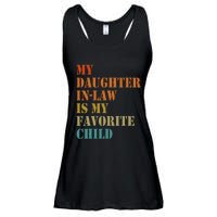 My Daughterinlaw Is My Favorite Child Funny Fathers Day Ladies Essential Flowy Tank