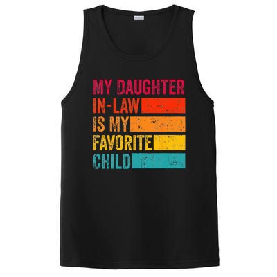 My Daughterinlaw Is My Favorite Child Funny Fathers Day PosiCharge Competitor Tank