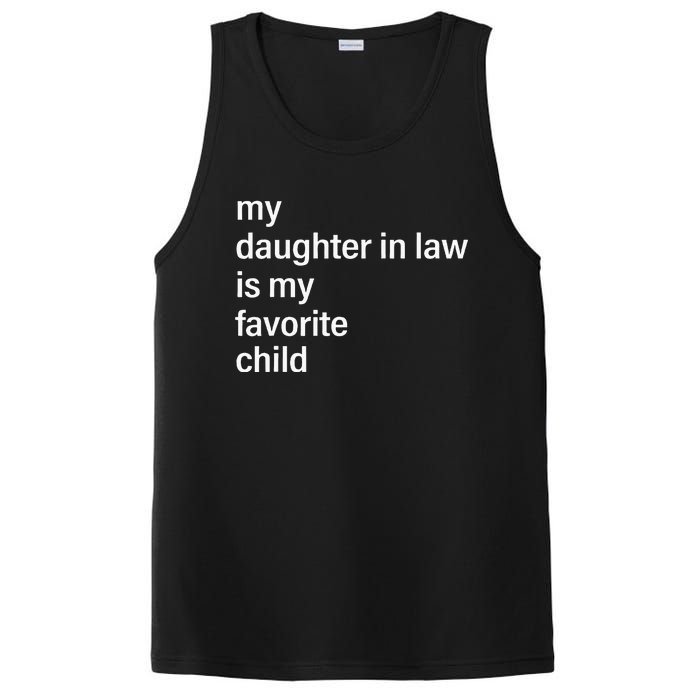 My Daughter In Law Is My Favorite Child Father's Day in Law PosiCharge Competitor Tank