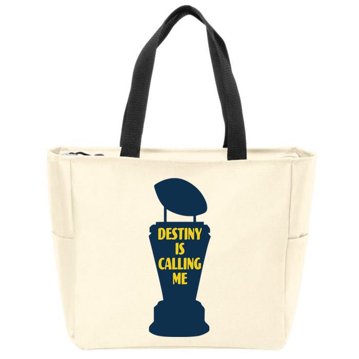 Michigan Destiny Is Calling Me Zip Tote Bag
