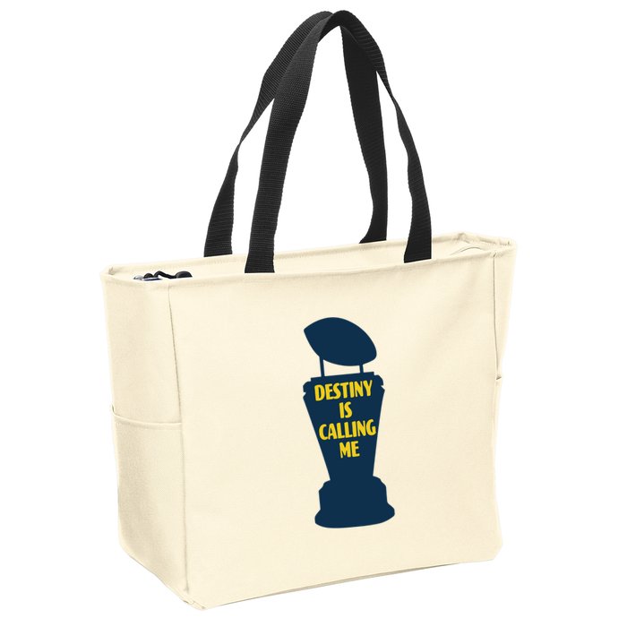 Michigan Destiny Is Calling Me Zip Tote Bag