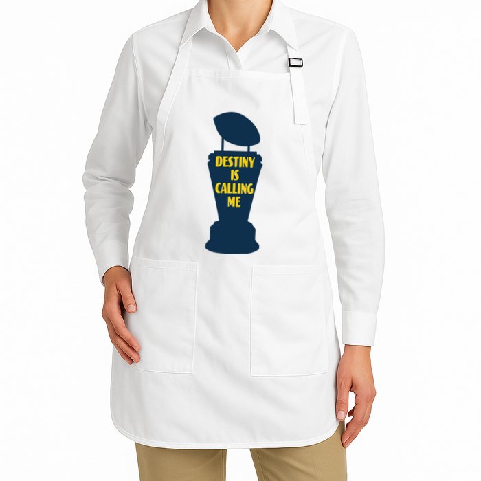 Michigan Destiny Is Calling Me Apron