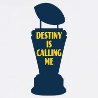Michigan Destiny Is Calling Me Apron