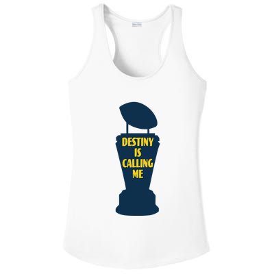Michigan Destiny Is Calling Me Ladies PosiCharge Competitor Racerback Tank