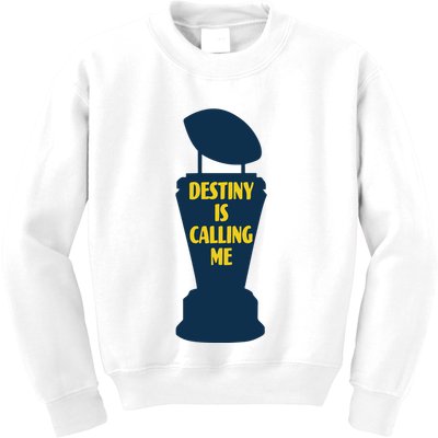Michigan Destiny Is Calling Me Kids Sweatshirt