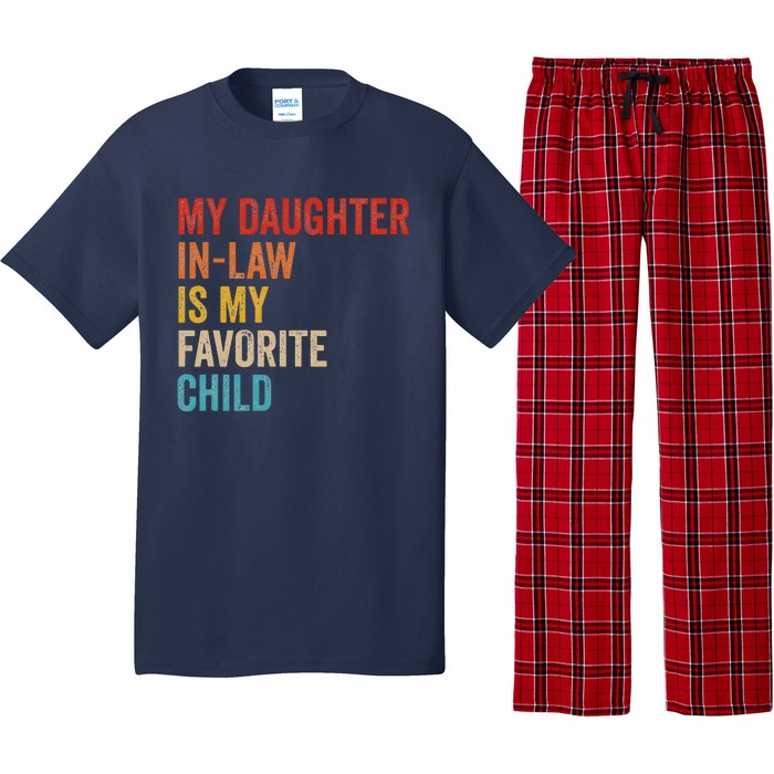 My Daughter In Law Is My Favorite Child Funny Family Vintage Pajama Set