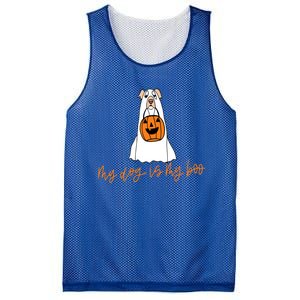 My Dog Is My Boo Ghost Halloween Dog Lover Gift Mesh Reversible Basketball Jersey Tank