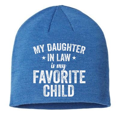 My Daughterinlaw Is My Favorite Child Funny Quote Sustainable Beanie