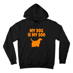 My Dog Is My Boo Halloween Funny Hoodie