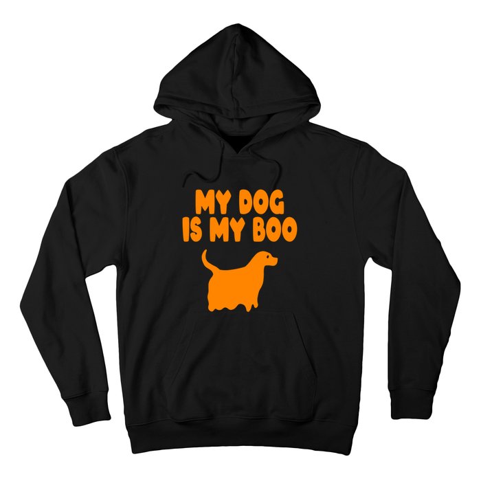 My Dog Is My Boo Halloween Funny Hoodie