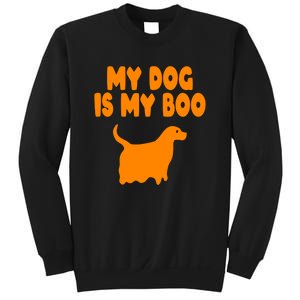 My Dog Is My Boo Halloween Funny Sweatshirt