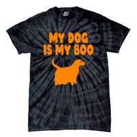 My Dog Is My Boo Halloween Funny Tie-Dye T-Shirt