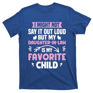 My Daughter In Law Is My Favorite Funny Step Mom Gift T-Shirt