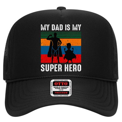 My Dad Is My Super Hero The Company Funny Dad Joke Trucker Hat