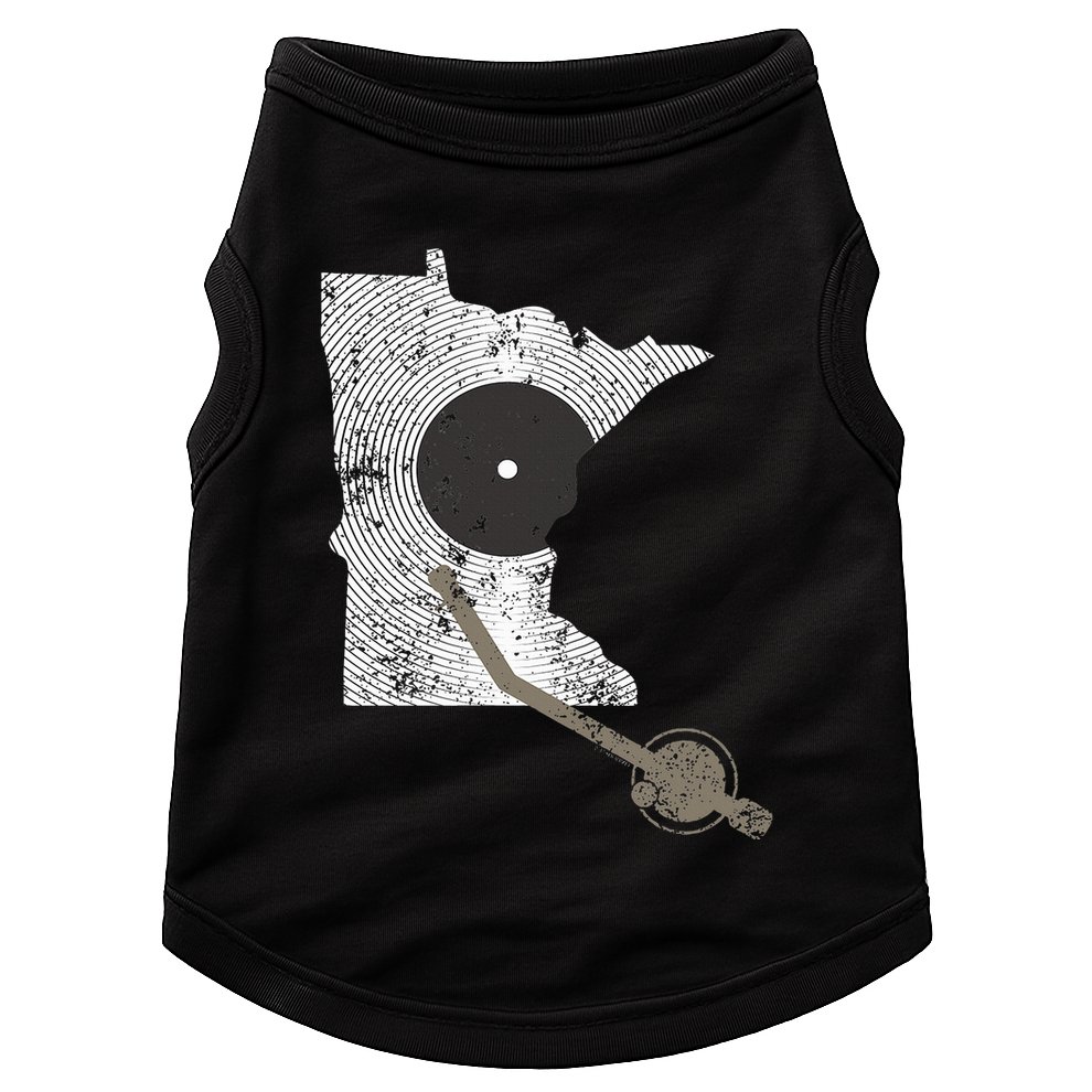 Minnesota Dj I Love House Music Doggie Tank