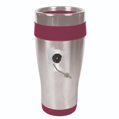 Minnesota Dj I Love House Music 16oz Travel Tumbler