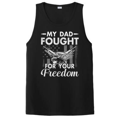 My Dad Is A Veteran Gift For Daughter And Son PosiCharge Competitor Tank