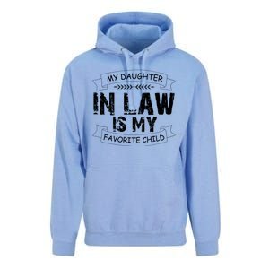 My Daughter In Law Is My Favorite Child Cute Gift Unisex Surf Hoodie