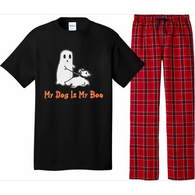 My Dog Is My Boo Ghost Halloween Dog Lover Pajama Set