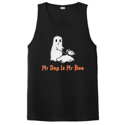 My Dog Is My Boo Ghost Halloween Dog Lover PosiCharge Competitor Tank