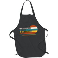 My Daughter In Law Is My Favorite Child Retro Sunset Apron
