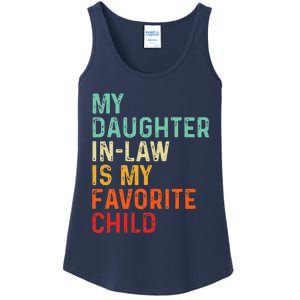 My Daughter In Law Is My Favorite Child Father's Day in Law Ladies Essential Tank