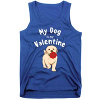 My Dog Is My Valentine Golden Retriever Mom Dad Great Gift Tank Top