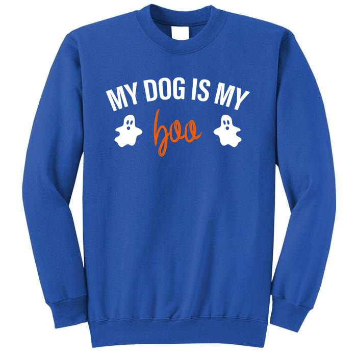 My Dog Is My Boo Funny Dog Owner Halloween Costume Pajamas Gift Sweatshirt