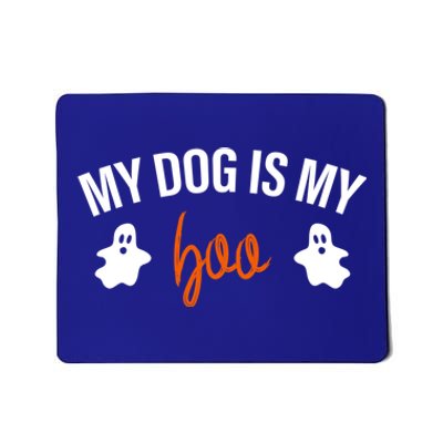 My Dog Is My Boo Funny Dog Owner Halloween Costume Pajamas Gift Mousepad