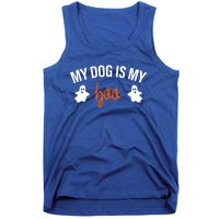 My Dog Is My Boo Funny Dog Owner Halloween Costume Pajamas Gift Tank Top