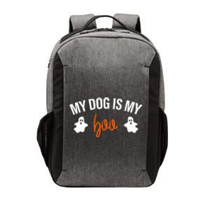 My Dog Is My Boo Funny Dog Owner Halloween Costume Pajamas Gift Vector Backpack