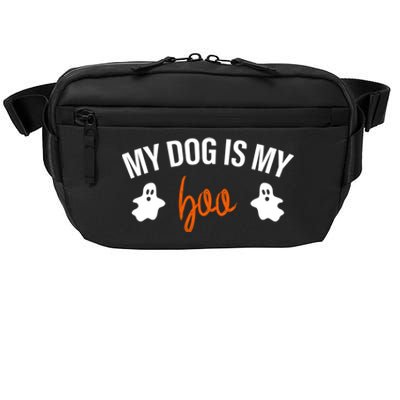 My Dog Is My Boo Funny Dog Owner Halloween Costume Pajamas Gift Crossbody Pack