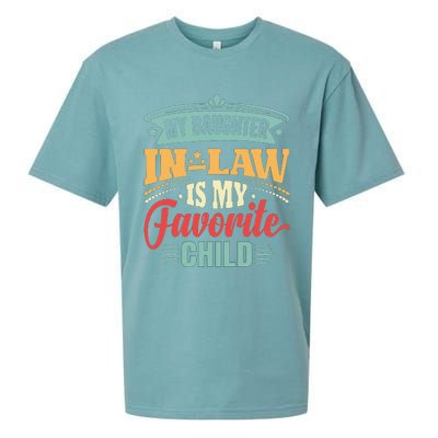 My Daughterinlaw Is My Favorite Child Father's Day in law Sueded Cloud Jersey T-Shirt