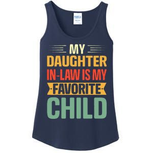 My Daughter In Law Is My Favorite Child Funny Family Humor Ladies Essential Tank