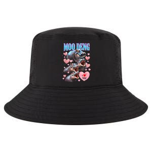 Moo Deng I Love You Pygmy Hippopotamus Cool Comfort Performance Bucket Hat